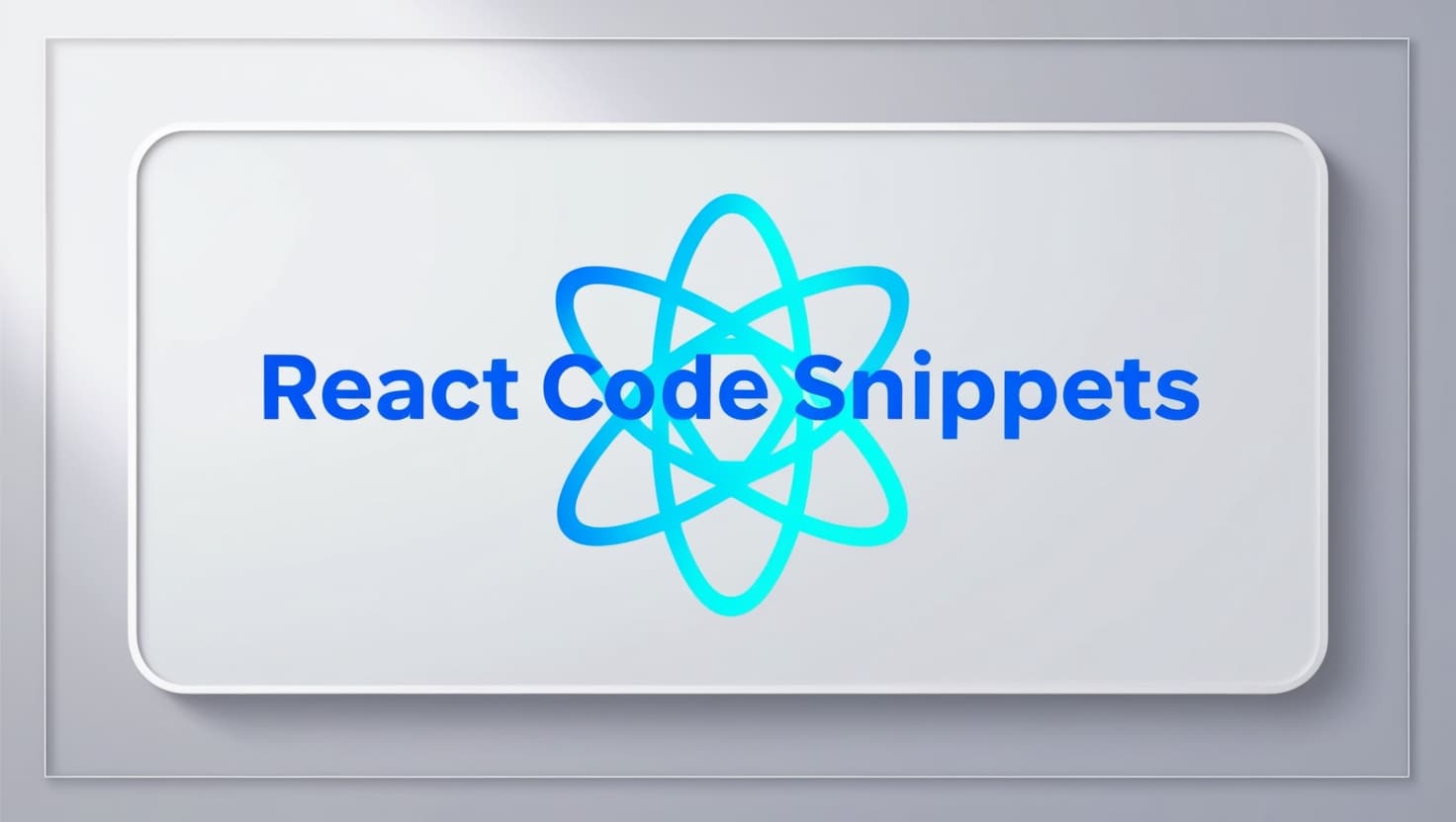 React Code Snippets